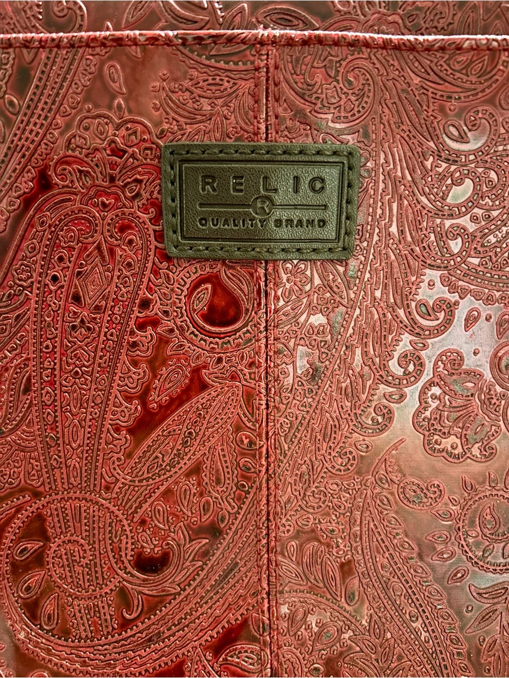 Relic Fossil Embossed Leather Shoulder Bag❤️🔥 - Picture 5 of 16